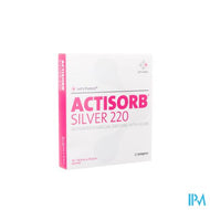 Actisorb Silver 220 Kp 10,5x10,5cm 10 Mas105de