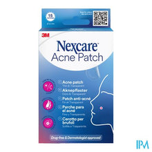 Charger l'image dans la galerie, Nexcare 3m Dunne&transparante Acnepleister 15x12mm
