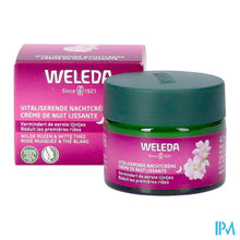 Charger l'image dans la galerie, Weleda Roze&wit Thee Vitaliserende Nachtcreme 40ml
