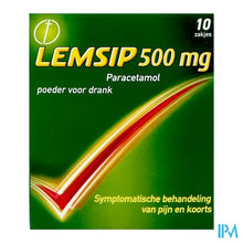 Afbeelding in Gallery-weergave laden, Lemsip Lemon 500 Sach Zakjes 10
