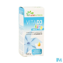 Afbeelding in Gallery-weergave laden, Vitad3 400ui Kids Vitanutrics Gutt 15ml

