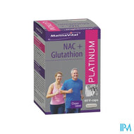 Mannavital Nac Glutathion Platinum V-caps 60