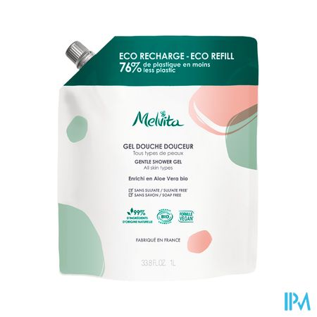 Melvita Shower Gel eco Refill 1l