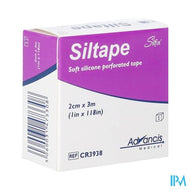 Siltape Soft Silicone Perforated Tape 2cmx3m