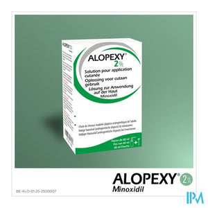 Alopexy 2 % Liquid Fl Pipet/spray 1x60ml