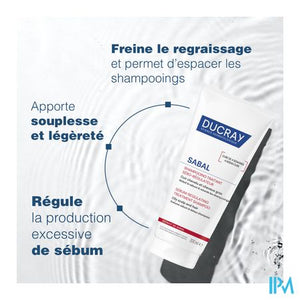 Ducray Sabal Sh Talgregulerende Verzorg. 200ml