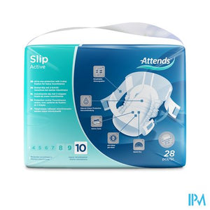 Attends Slip Active 10 Large 1x28