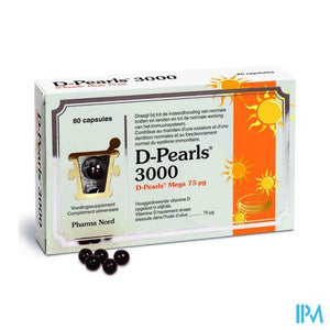 D-pearls 3000 Caps 80