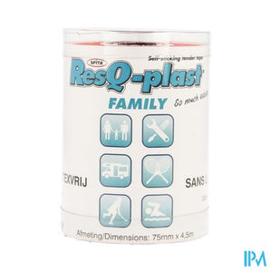 Resq-plast Family 4,5mx75mm Rood 1