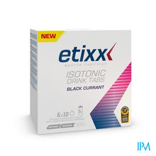 Load image into Gallery viewer, Etixx Isotonic Blackcurrant Bruistabl 6x10
