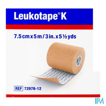 Afbeelding in Gallery-weergave laden, Leukotape K Kleefwindel Elast Huid 7,5cmx5m 1
