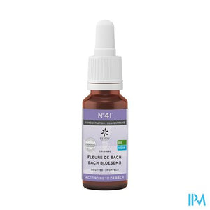 Bachbloesem Bio N41 Druppels Concentratie 20ml
