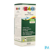 Pediakid Toux Seche Grasse Sol Buv 125ml