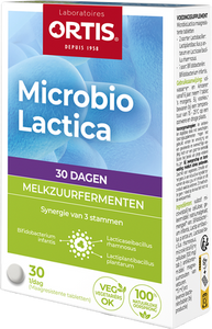 Ortis Microbio Lactica Comp 30