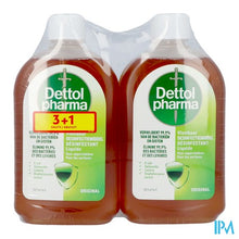 Afbeelding in Gallery-weergave laden, Dettolpharma Desinfectant Liq. Original 500ml 3+1

