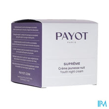 Charger l'image dans la galerie, Payot Supreme Jeunesse Nuit Pot 50ml
