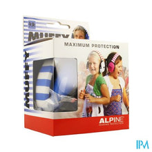 Load image into Gallery viewer, Alpine Muffy Koptelefoon Kids Blauw/wit
