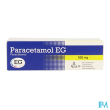 Charger l'image dans la galerie, Paracetamol EG 500 Mg           Bruistabl 20X500Mg
