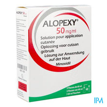 Charger l'image dans la galerie, Alopexy Pi Pharma 50mg/ml Opl Cutaan Fl 3x60ml Pip
