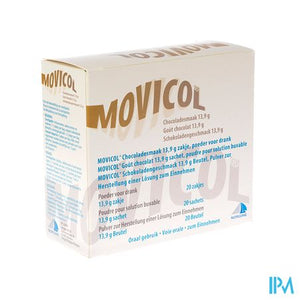 Movicol Chocolade Smaak Zakjes 20 X 13,7g