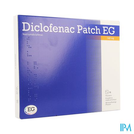 Diclofenac Patch EG 140Mg Pleister 10