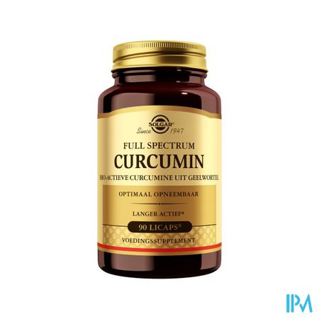 Solgar Full Spectrum Curcumin Softcaps 90