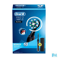 Oral-b Pro 2500 Black Borstel Crossact+travel Case