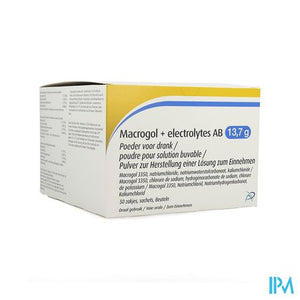 Macrogol+Elektrolyte Ab 13,7g Pdr Opl Beutel 50