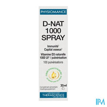 Afbeelding in Gallery-weergave laden, D-nat 1000 Spray 20ml Physiomance Phy303
