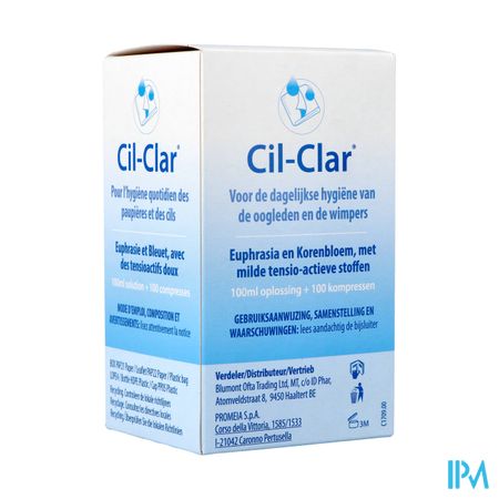 Cil-clar Hygiene Oogleden 100ml+kp 100 Nf