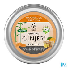 Afbeelding in Gallery-weergave laden, Ginjer Original Pastilles Bio 40gr - Lemon Pharma
