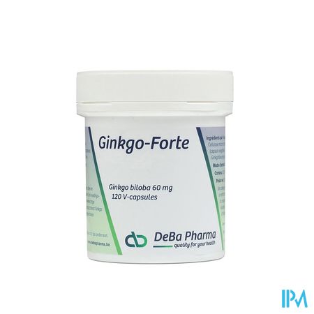 Ginkgo Forte Caps 120x60mg Deba