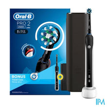 Afbeelding in Gallery-weergave laden, Oral-b Pro 2500 Black Borstel Crossact+travel Case
