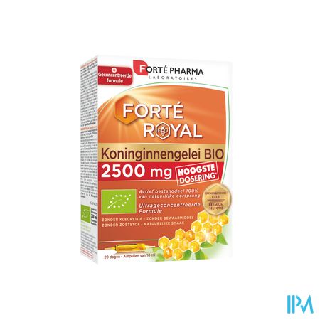 Koninginnengelei 2500mg Bio 20x10ml