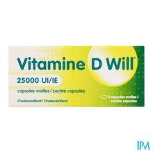 Afbeelding in Gallery-weergave laden, Vitamine D Will 25000ie Zachte Caps 4
