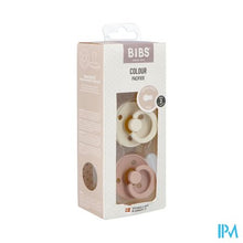 Charger l'image dans la galerie, Bibs 2 Fopspeen Duo Ivory&blush
