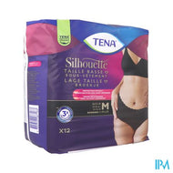 Tena Silhouette Plus Noir Lage Taille M 12 780203