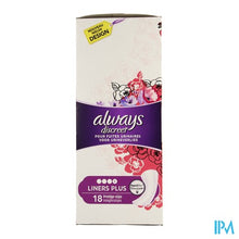 Charger l'image dans la galerie, Always Discreet Incontinence Liners Plus Spx18
