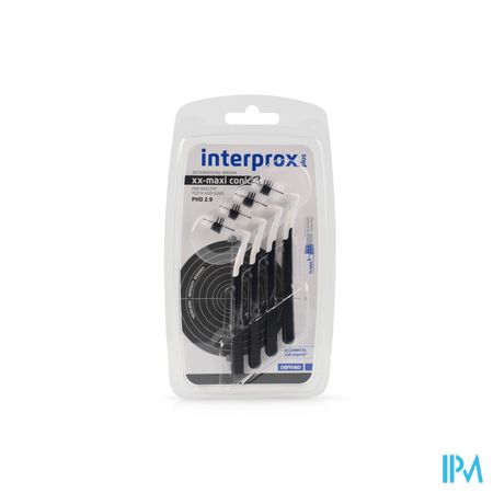 Interprox Plus Xx Maxi Conical Zwart 2.9