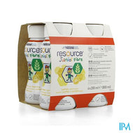 Resource Junior Fibre Vanille 4x200ml