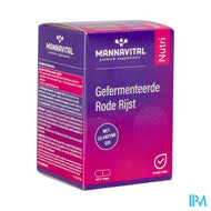 Mannavital Gefermenteerde Rode Rijst V-caps 60