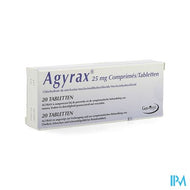 Agyrax 25mg Comp 20