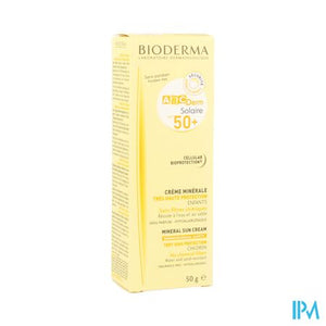 Bioderma Abc Derm Solaire Ip50+ Mineral Creme 50g