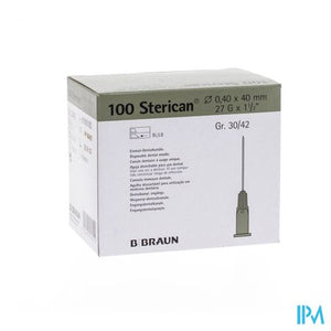 Sterican Aiguille 27g 1/2 0,4x40mm