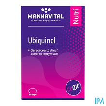Afbeelding in Gallery-weergave laden, Mannavital Ubiquinol Caps 60

