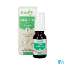 Afbeelding in Gallery-weergave laden, Herbalgem Zwarte Bes Bio Spray 15ml
