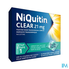 Afbeelding in Gallery-weergave laden, Niquitin Clear Patches 14 X 21mg
