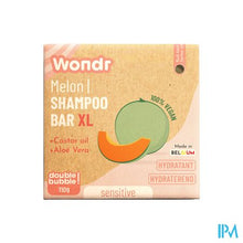 Afbeelding in Gallery-weergave laden, Wondr Xl Shampoo Bar Sweet Melon 110g
