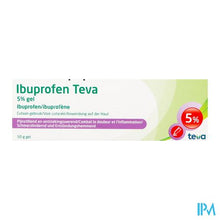 Afbeelding in Gallery-weergave laden, Ibuprofen Teva Gel Tube 50g

