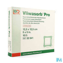 Afbeelding in Gallery-weergave laden, Vliwasorb Pro Verband 12,5x12,5cm 10 32641

